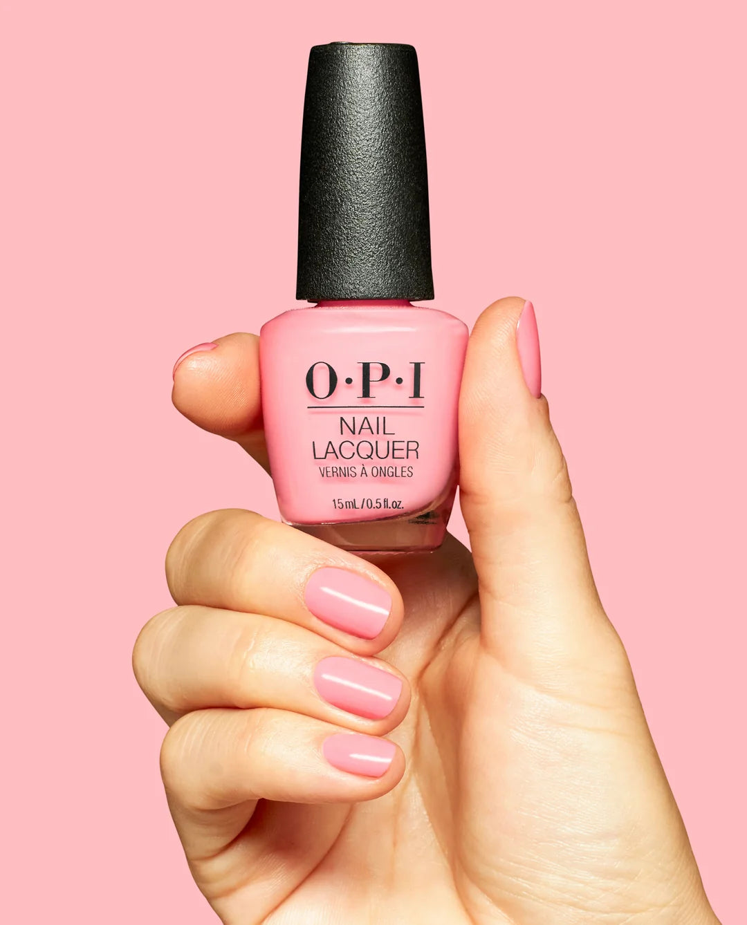 OPI Bathtime Bubbly S065 pink creme nail polish