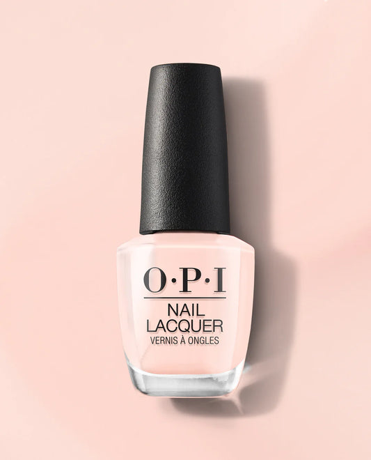 OPI Nail Lacquer Bubble Bath S86 pink nude nail polish bottle