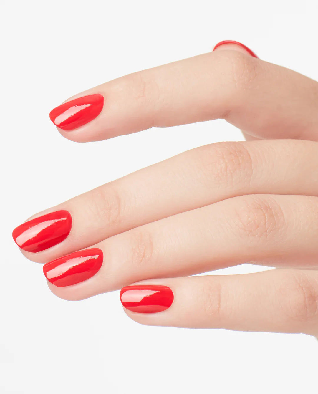 OPI GelColor Cajun Shrimp L64 coral gel polish manicure