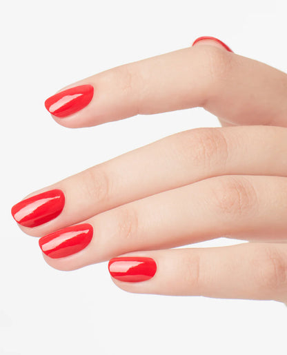 OPI GelColor Cajun Shrimp L64 coral gel polish manicure