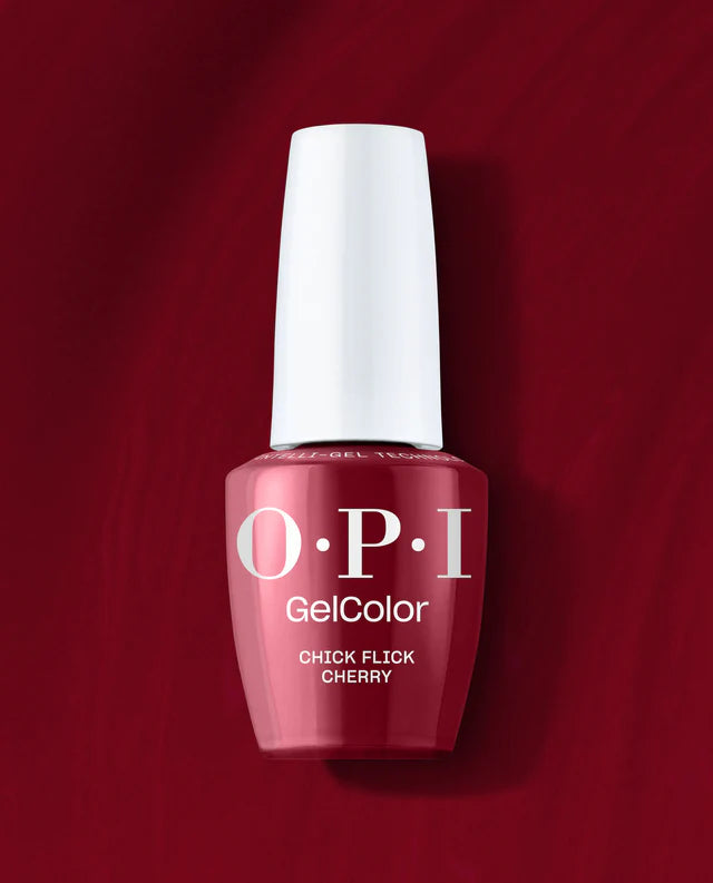 OPI GelColor Chick Flick Cherry H02 gel polish bottle
