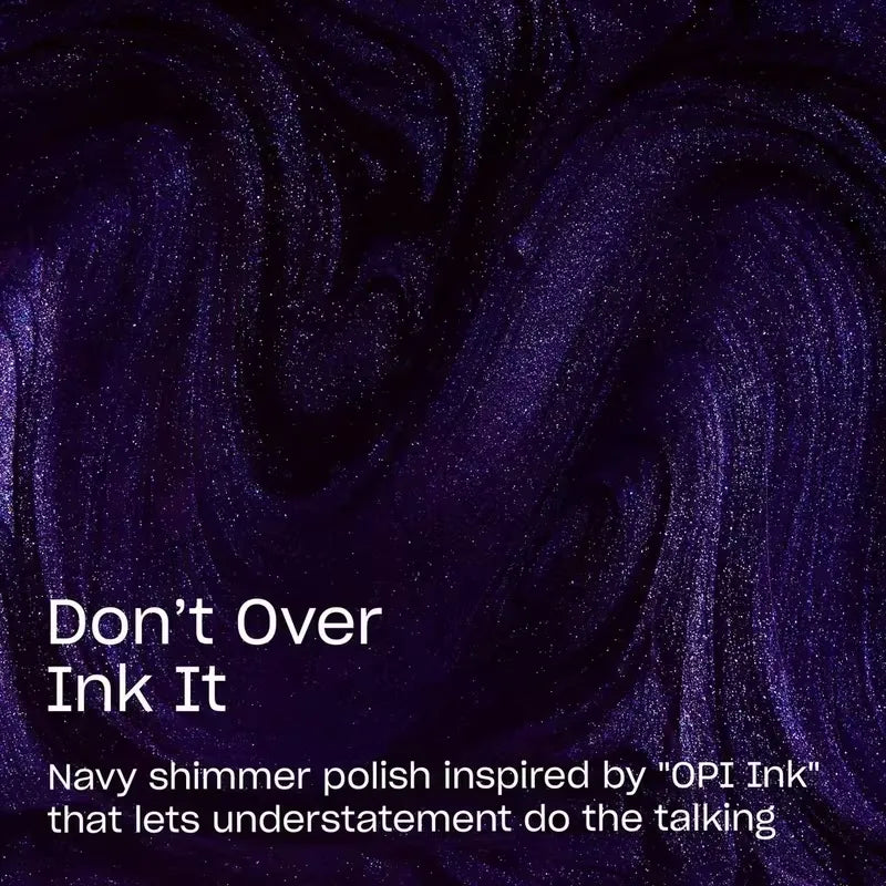 OPI Don't Over Ink It from the Fall 2026 collection