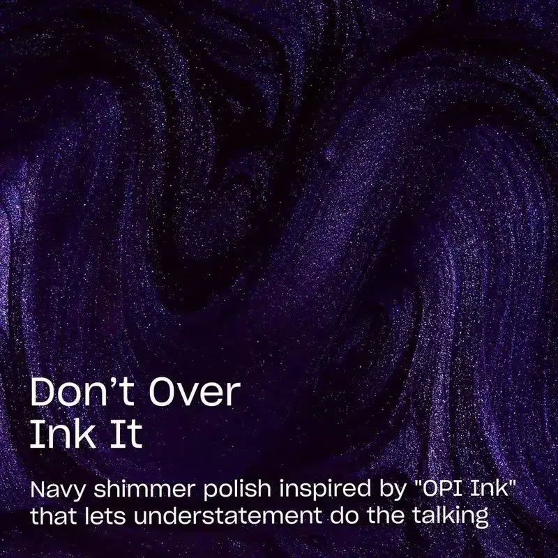 OPI Don't Over Ink It from the Fall 2026 collection