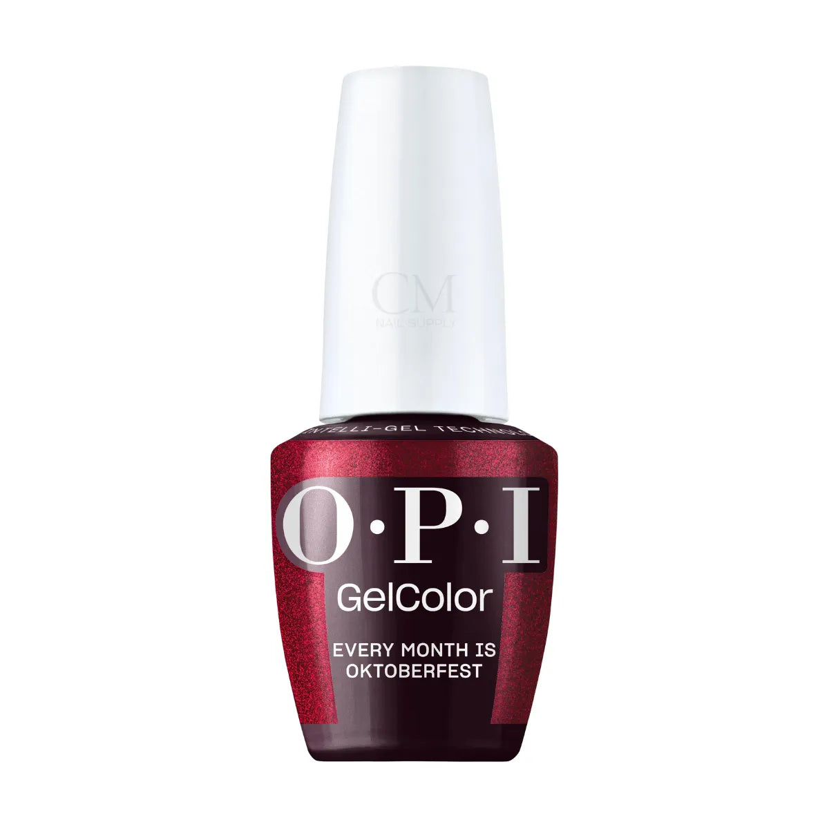 OPI GelColor Every Month is Oktoberfest deep purple gel polish bottle F040