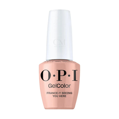 OPI GelColor France-y Seeing You Here bold nude gel polish bottle F039
