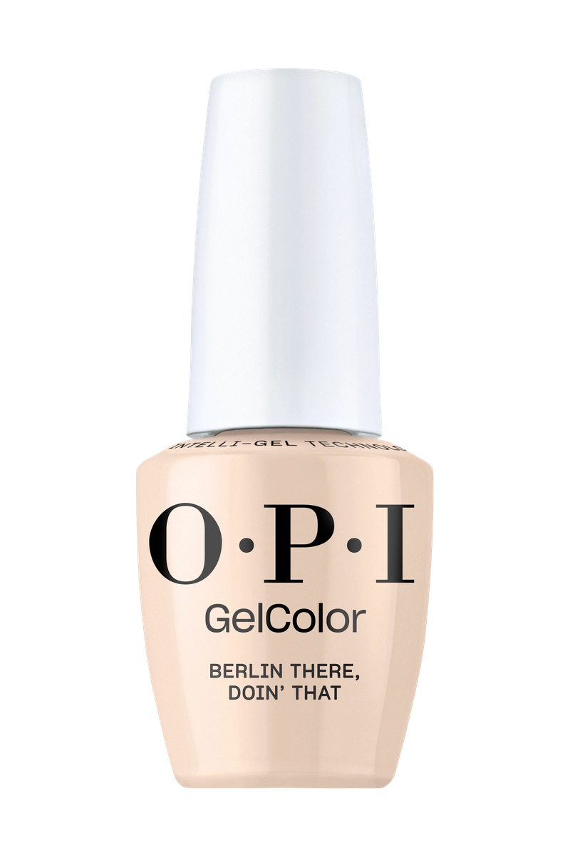 OPI GelColor Berlin There Doin That light taupe gel polish bottle F045

