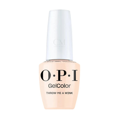 OPI GelColor F044 bottle showing pale pink creme shade
