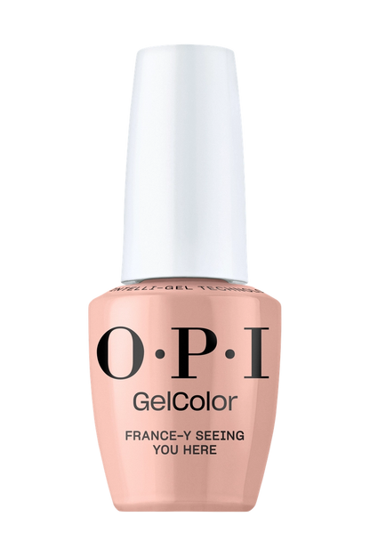 OPI GelColor France-y Seeing You Here bold nude gel polish bottle F039
