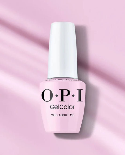 OPI GelColor Mod About Me S064 lavender crème gel polish bottle