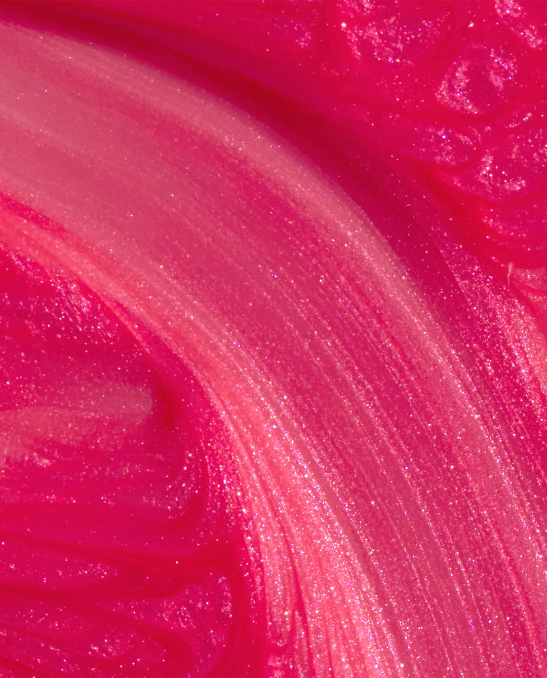 Hot pink shimmer swatch stick showing OPI GelColor Pompeii Pink GC S067 gel polish radiant finish and tone.
