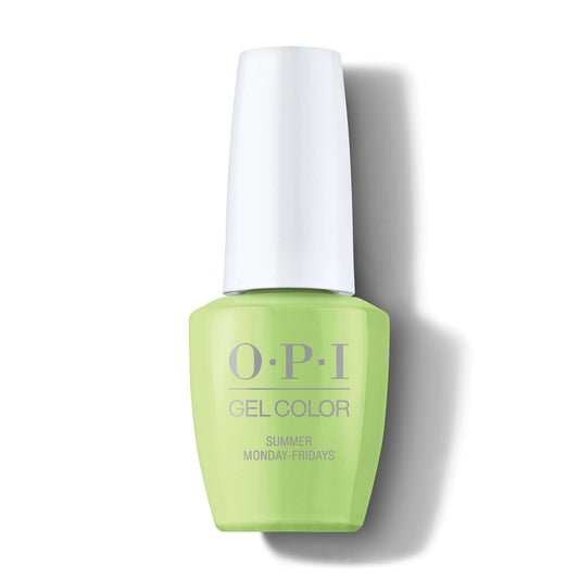 OPI GelColor Summer Monday-Fridays P012 gel nail polish bottle
