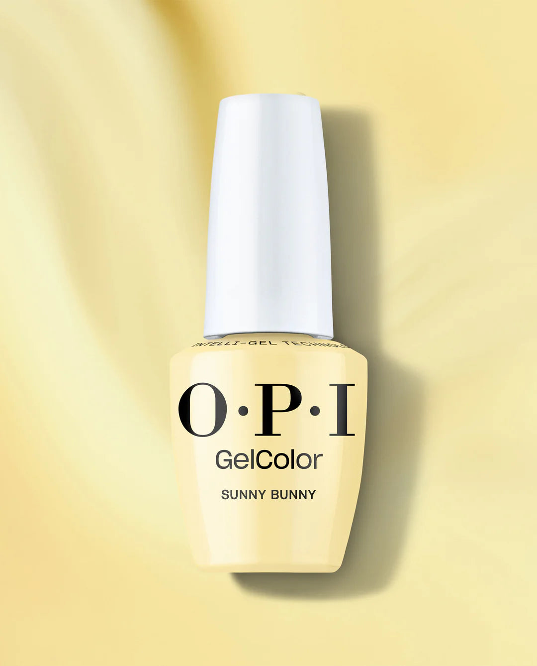 OPI GelColor Sunny Bunny S069 butter yellow crème gel polish bottle 