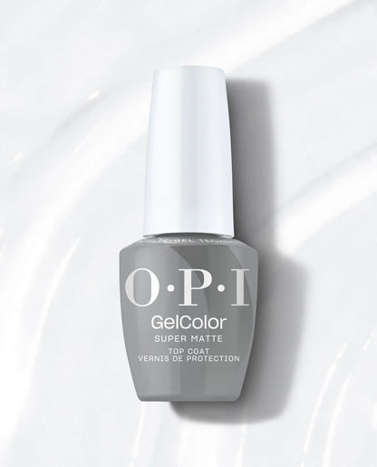 OPI GelColor Super Matte Top Coat GC004 bottle