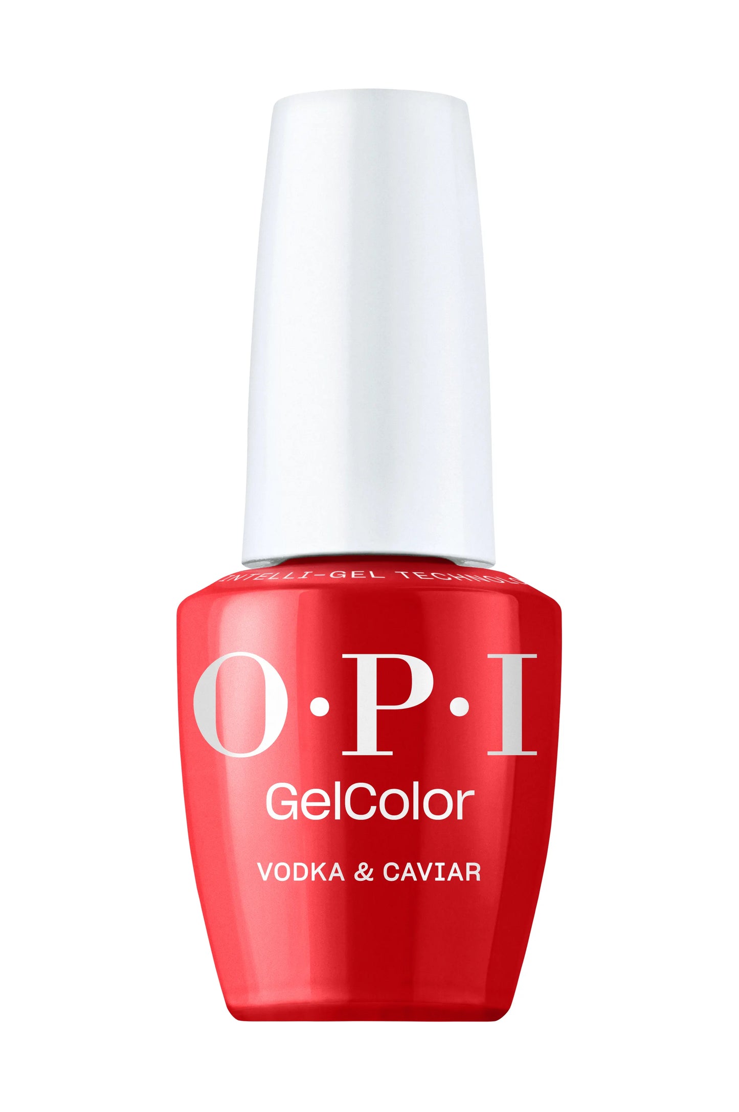 OPI GelColor Vodka and Caviar red gel polish bottle F048
