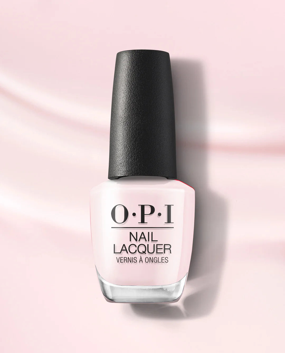OPI Nail Lacquer I’m a Bubble Bunny S061 sheer light pink nail polish bottle