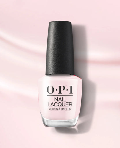 OPI Nail Lacquer I’m a Bubble Bunny S061 sheer light pink nail polish bottle