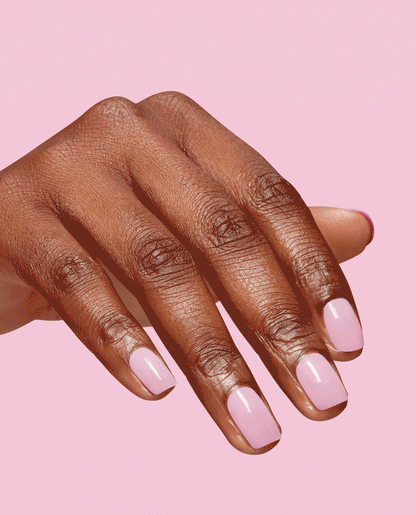 OPI Infinite Shine It's A Girl applied to a set of nails