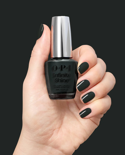 OPI Infinite Shine L229 deep green long lasting nail polish
