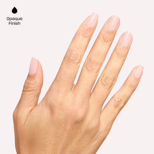 Finished manicure using OPI Mod About You Pastel gel polish