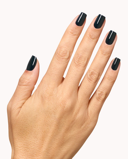 OPI Nein Nein Nein OK Fine L229 forest green crème nail polish manicure