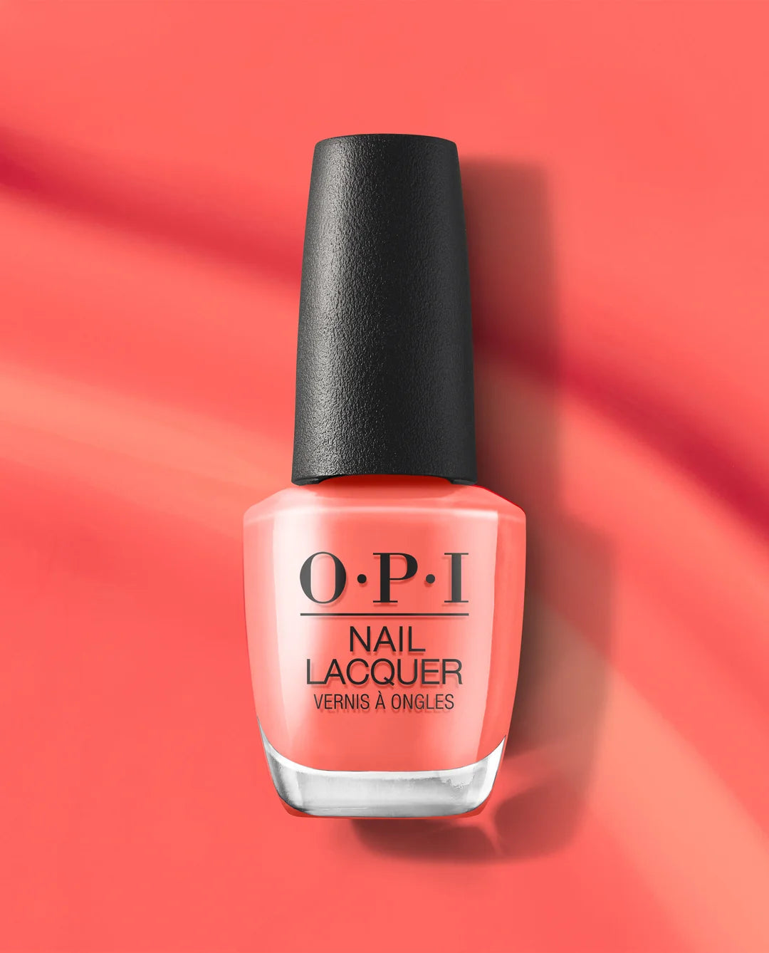 OPI S068 Shrimp Cocktail orange creme nail polish colour