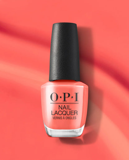 OPI S068 Shrimp Cocktail orange creme nail polish colour
