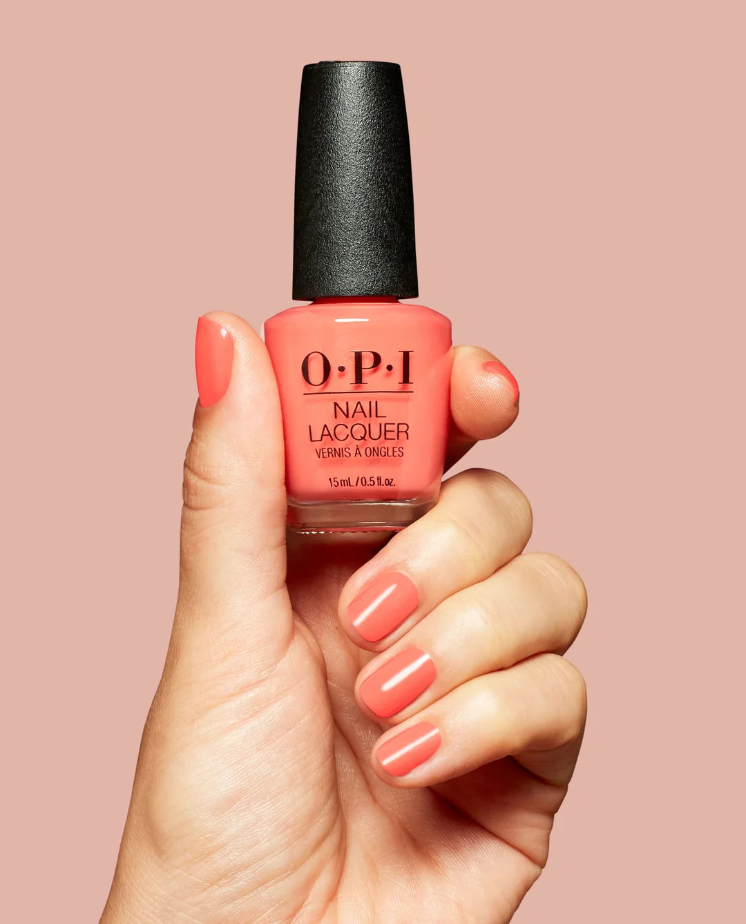 OPI Shrimp Cocktail S068 orange creme nail lacquer