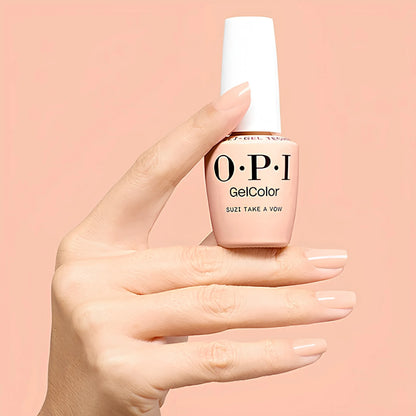 OPI Suzi Take a Vow nail swatch shown in natural light
