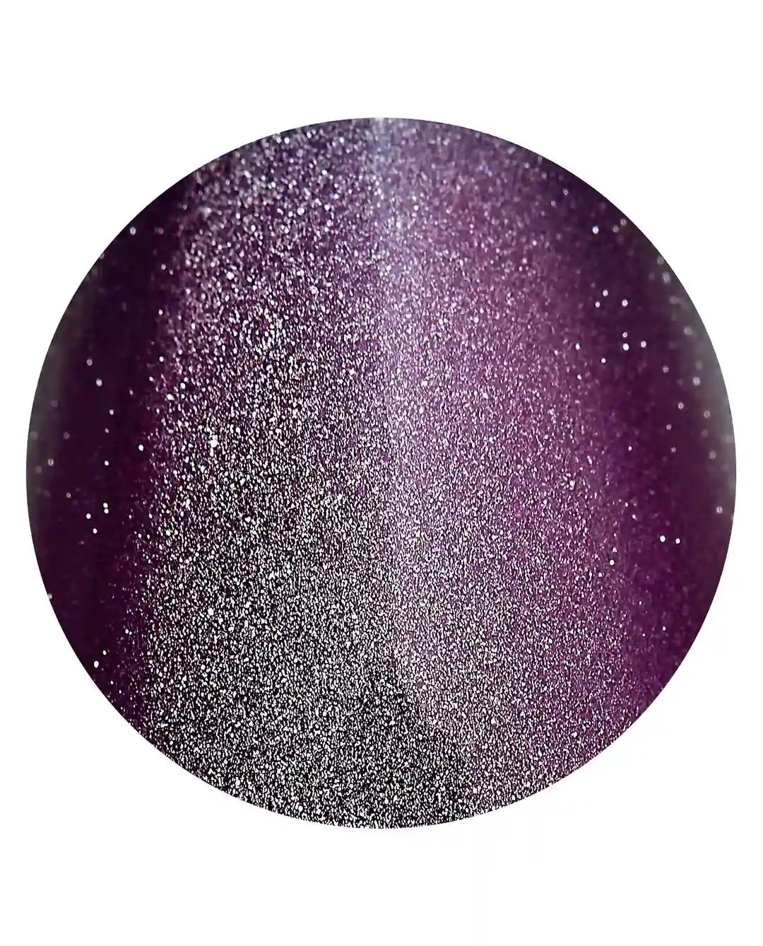 OPI xPRESS/ON Aura After Dark chrome purple aura black nail design