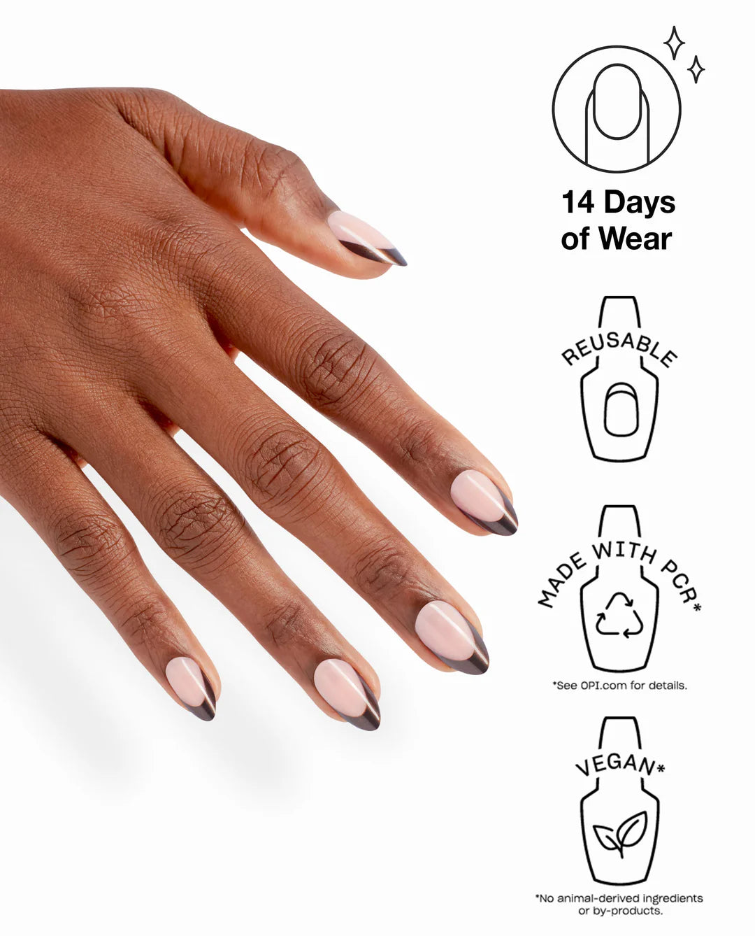 OPI xPRESS/ON French Mani-tude press on nails available online in Canada