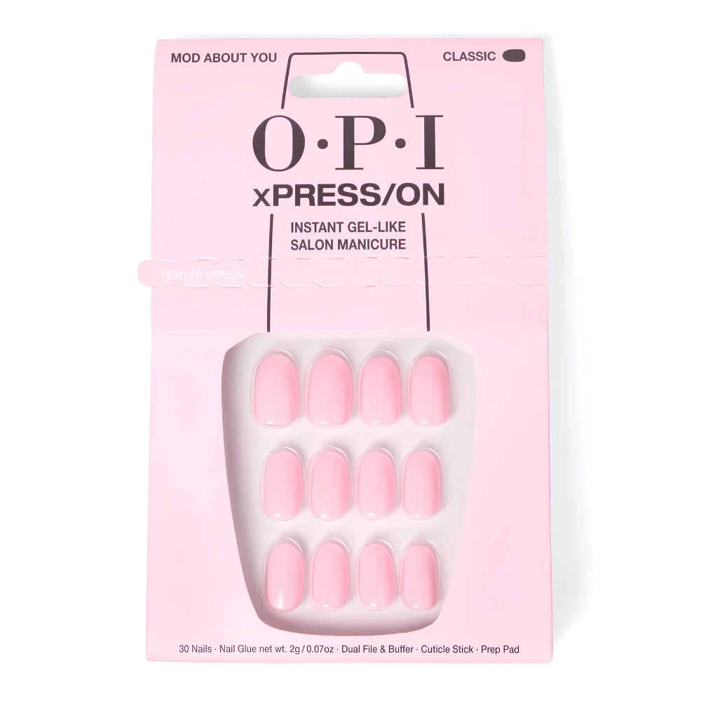 OPI xPRESS/ON Mod About You press on nails in light pink