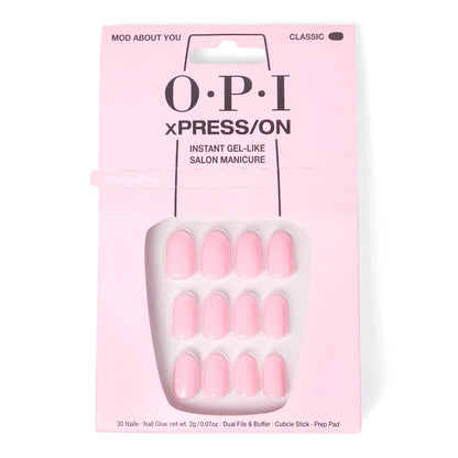 OPI xPRESS/ON Mod About You press on nails in light pink