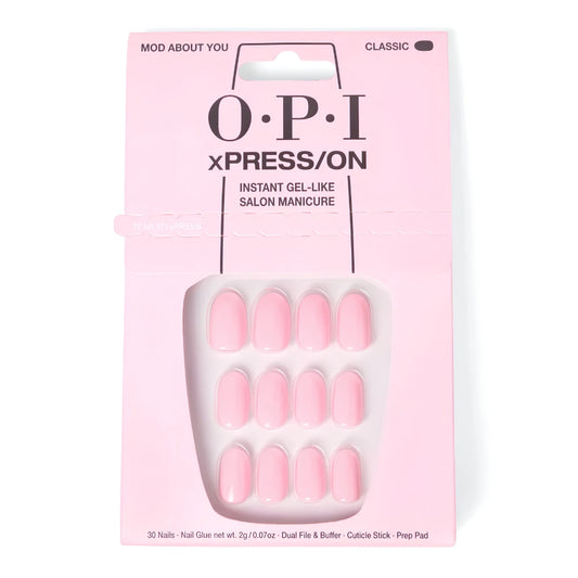 OPI xPRESS/ON Mod About You press on nails in light pink