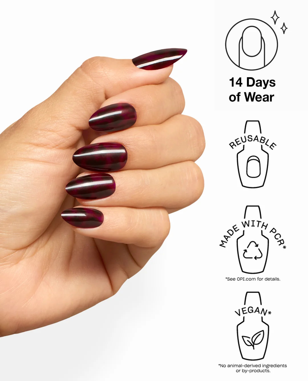 How to apply OPI xPRESS/ON press on nails step by step guide