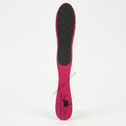 pink dual sided pedicure file with wood handle for foot care Canada