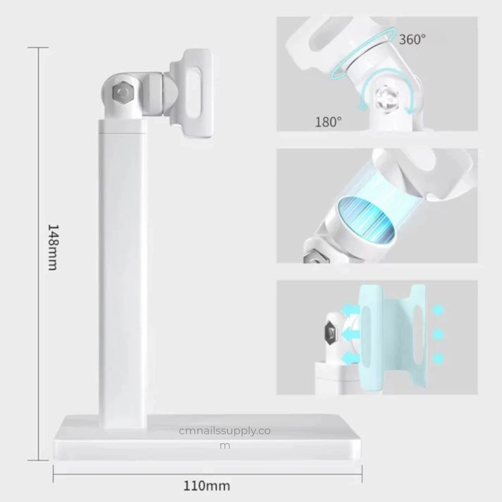 Portable UV gel dryer for travel and mobile professional salon services