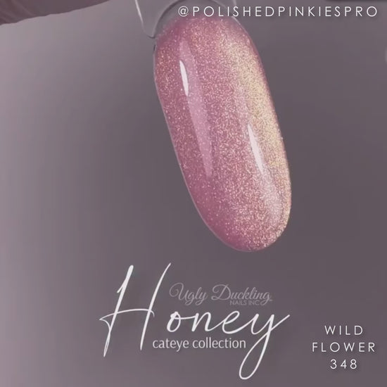 Ugly Duckling TPO free gel polish honey collection cat eye