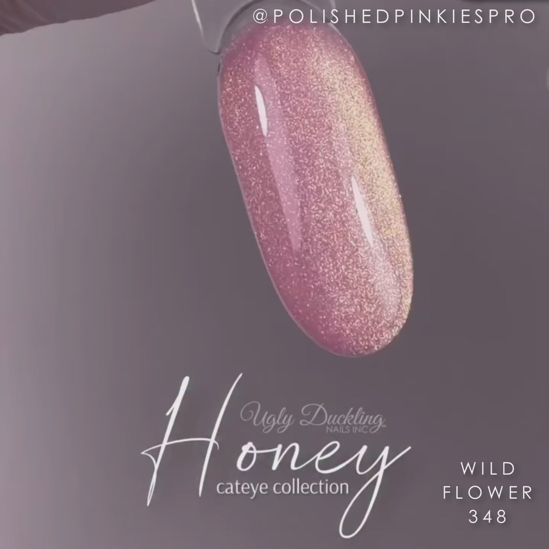 Ugly Duckling TPO free gel polish honey collection cat eye