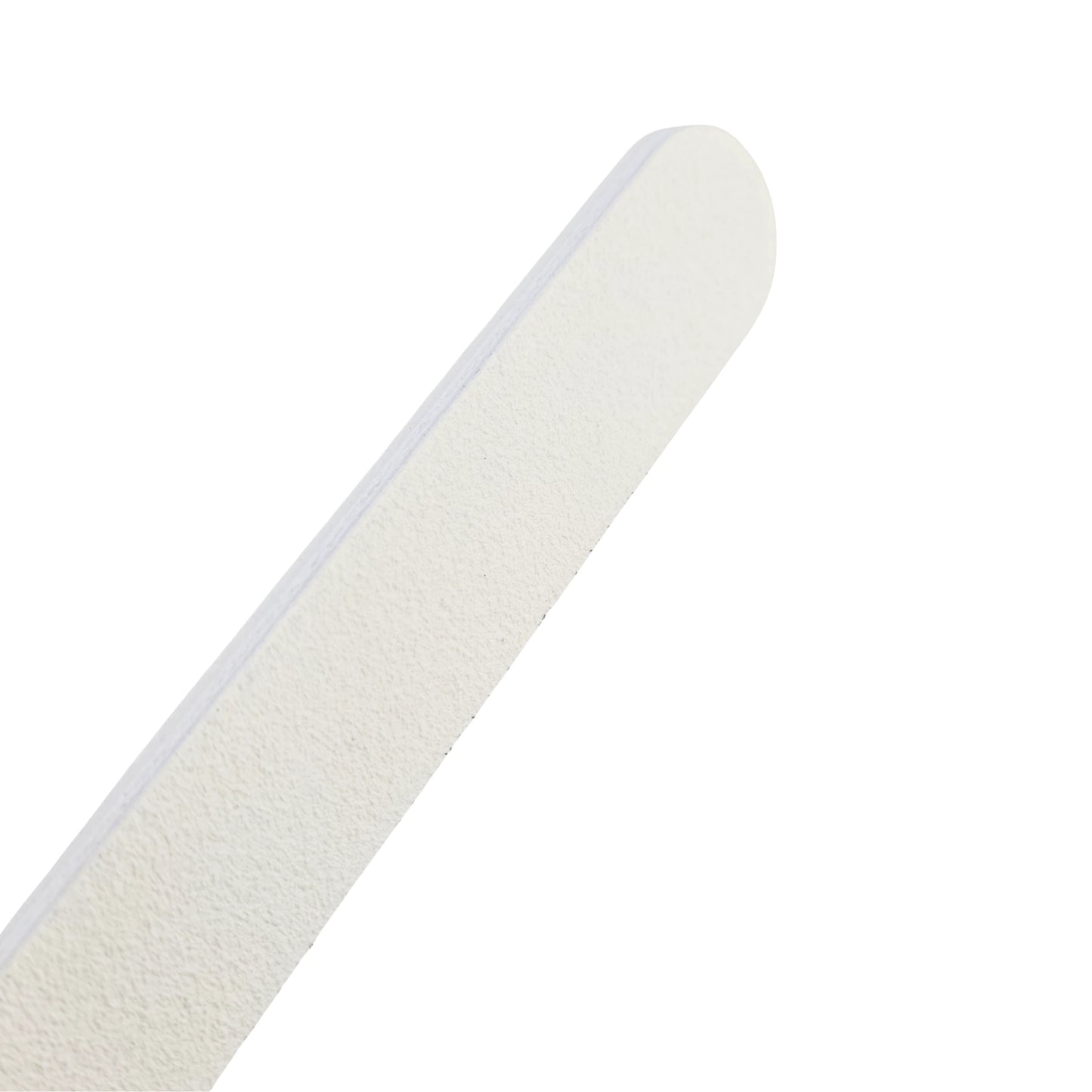 Professional 100/100 grit nail file for acrylic nail shaping