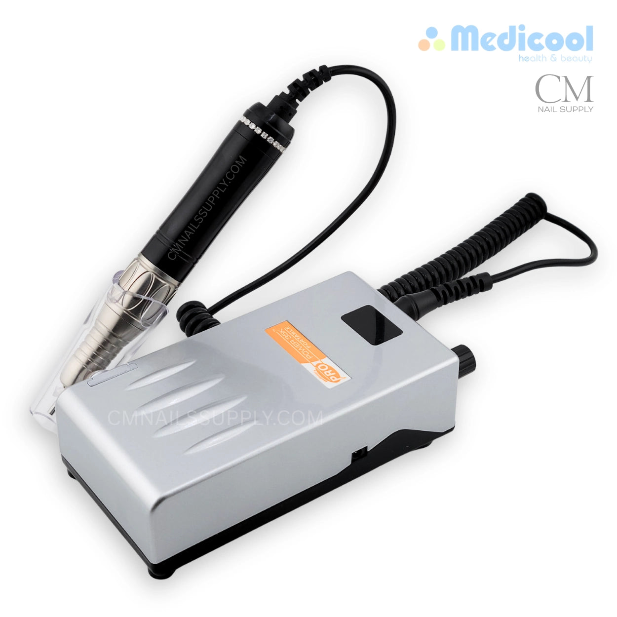 Portable electric nail drill for nail technicians