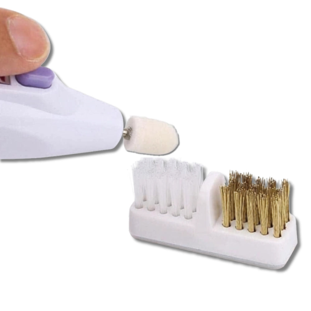 Professional cleaner brush for carbide nail drill bits