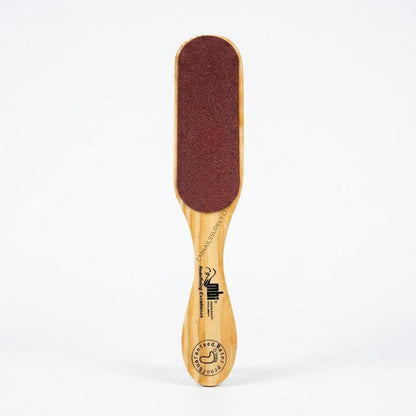 professional foot file with oak wood handle double sided pedicure tool Canada