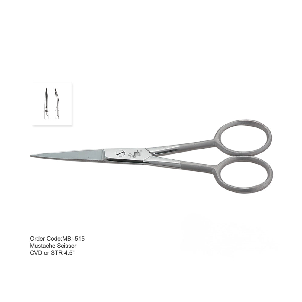 4.5 inch grooming scissors for moustache and beard trimming Canada