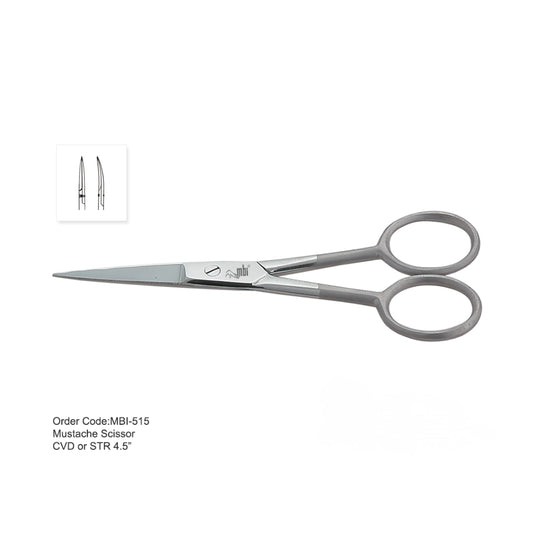4.5 inch grooming scissors for moustache and beard trimming Canada
