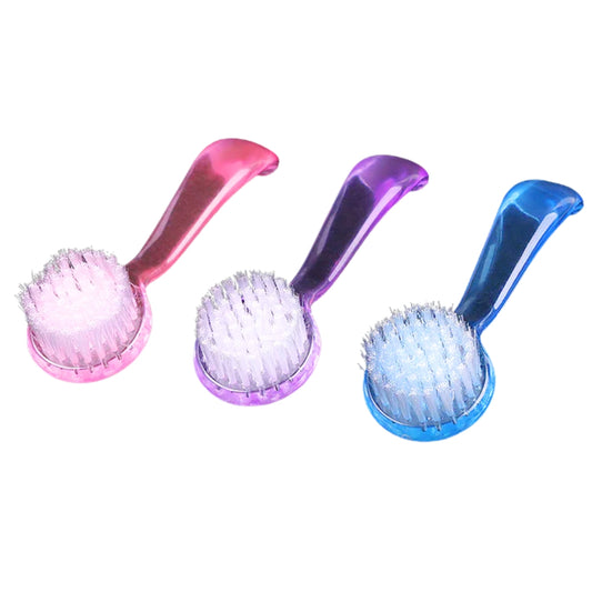 Professional nail brush with acrylic handle for manicure services Canada
