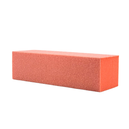 100/100 Grit Nail Buffer – Orange, Purple & White | Professional Sand Buffer Block (Made in USA) - CM Nails & Beauty Supply