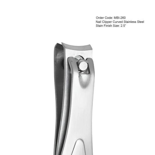 Salon quality stainless steel nail clipper from online nail supply Canada