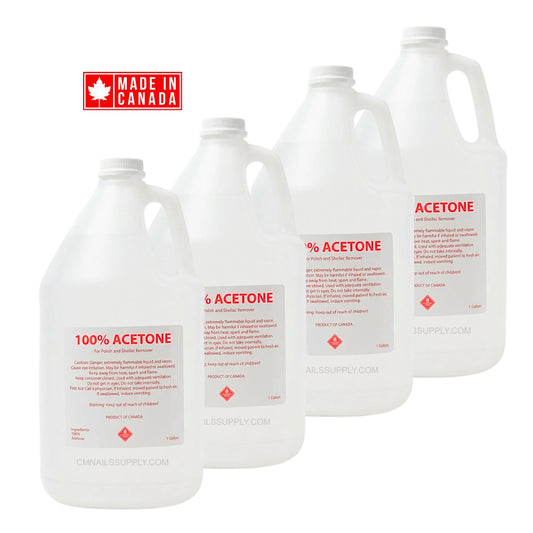 pure acetone nail polish remover for gel and acrylic removal Canada