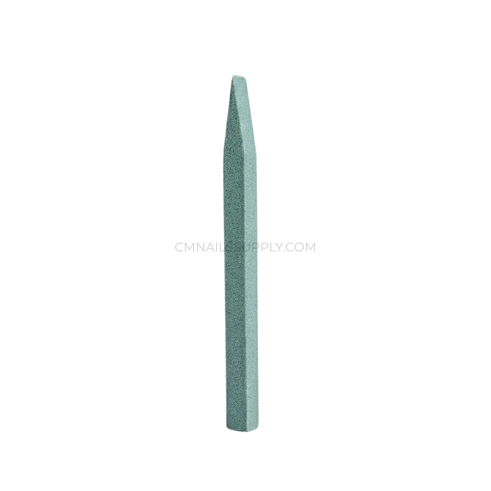 green Quartz stone nail scrub stick available to buy online for Canadian salons.