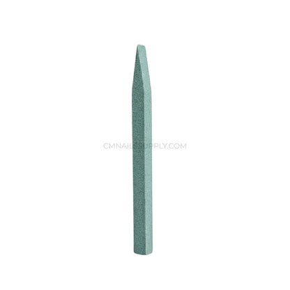 green Quartz stone nail scrub stick available to buy online for Canadian salons.